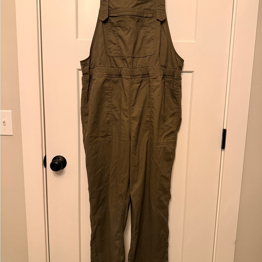 Duluth Trading Co Olive Hemp Overalls - Picture 4 of 5